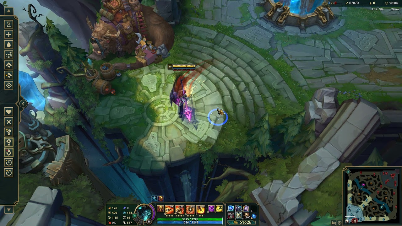 LoL Patch 11.24 Practice tool Vilgient wardstone Spend Gold bug