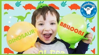 Dinosaur Balloons Montoy Blow Up Balloon Fun Triceratops Pteradactyl Canadoodle Toy Reviews