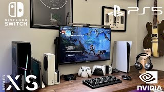 EVERY Gaming Console in One Monitor Setup - PS5 Series S PC Switch screenshot 4