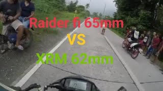 Raider Fi loaded stockpipe (DirtyWorkz) Vs Xrm 125 loaded