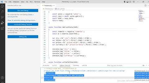 Cheerio module for web scraping via NodeJS - extract fields from a product page
