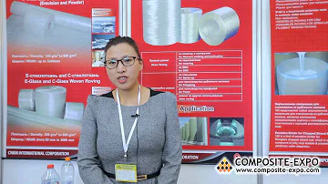 Gloria Zhang (CNBM International Corporation) about the 7th Composite-Expo Exhibition