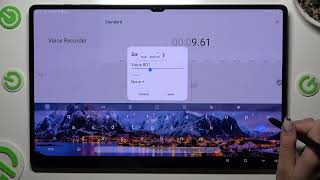 How to Record Sounds in Samsung Galaxy Tab S9 Ultra - Voice Recorder app screenshot 4