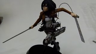 進撃の巨人プレミアムフィギュア ミカサ・アッカーマン - YouTube