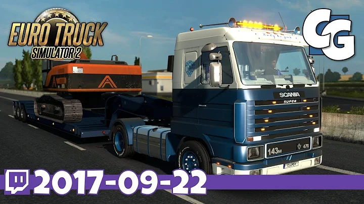Euro Truck Simulator 2 - VOD - 2017-09-22 - Scania 143m by Ekualizer - ETS2 ProMods 2.20 Gameplay