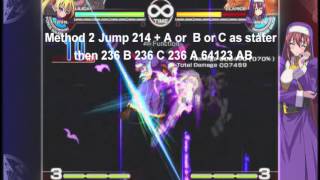 How to use LiLiCA Cross Edge Typhoon Arcana heart 3 guide