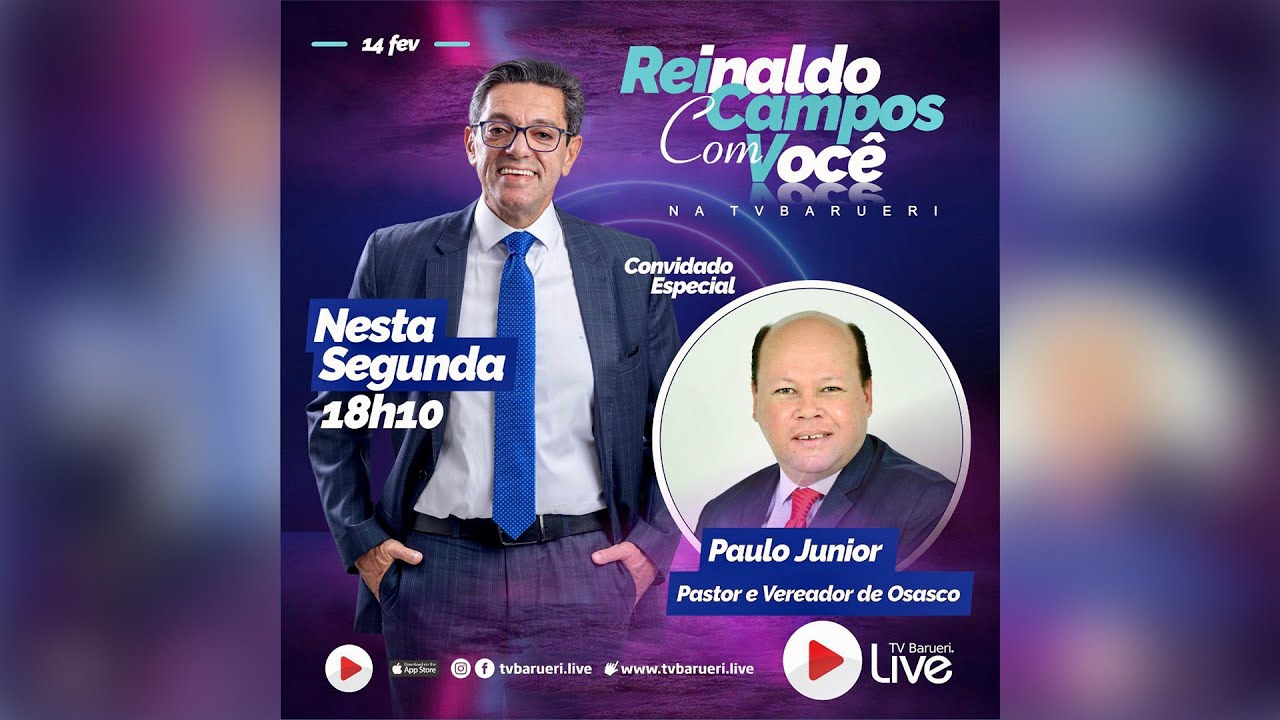 Paulo Junior | Reinaldo Campos Com Você