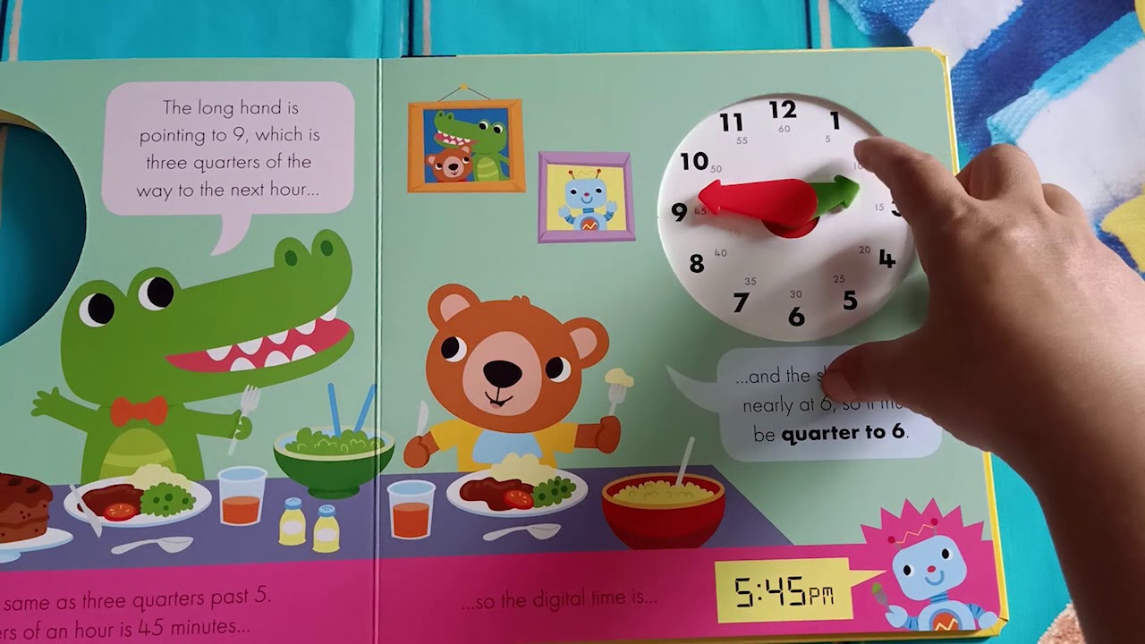 Littletiger: What is the time, Clockodile?