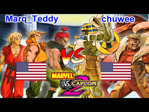 Marvel vs Capcom 2: New Age of Heroes - Marq_Teddy vs chuwee