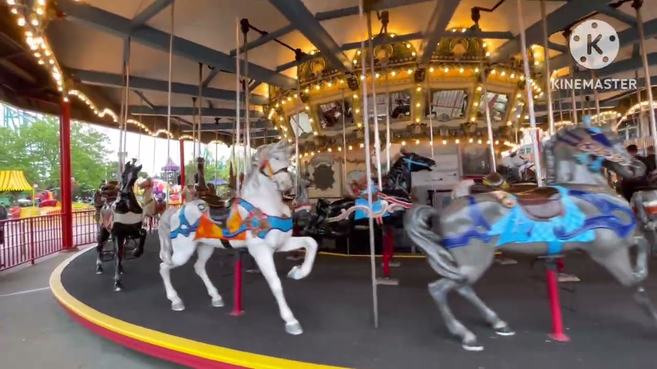 Kiddie Kingdom Carousel at Cedar Point