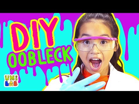 Let’s Make Our Own DIY Oobleck Fluid | UniLab | UniLand Kids STEAM