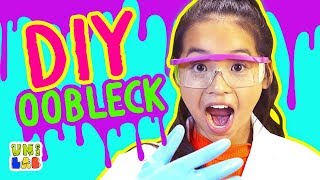 Let’s Make Our Own DIY Oobleck Fluid | UniLab | UniLand Kids STEAM