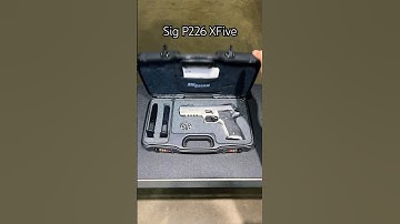 Unboxing US Made Sig Sauer P226 XFive SAO #pistol