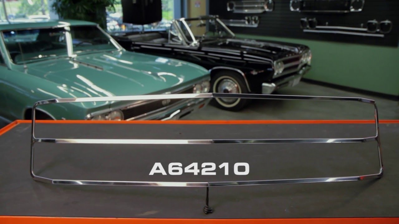 sheet bend OPGI Product Spotlight: 1971 Chevelle/El Camino Grille Molding Kit