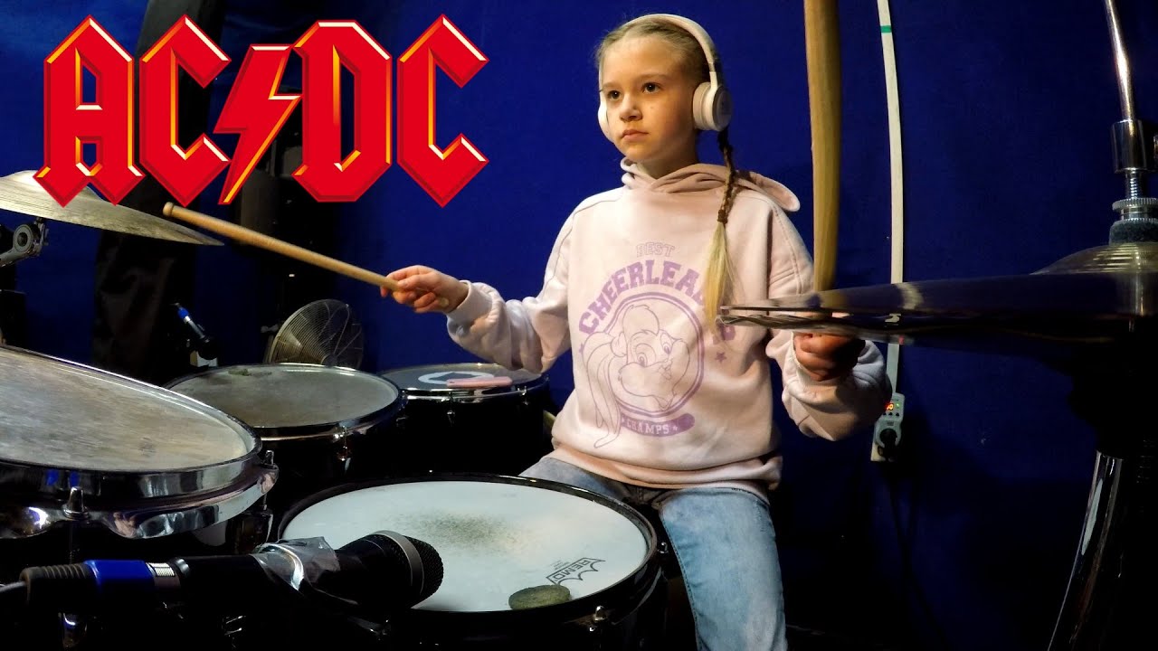 AC/DC - Highway To Hell - Drum Cover by Valya 11 y.o. AC/DC - Highway To Hell - Drum Cover by Valya 11 y.o.