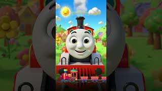 Choo Choo Train Adventure 🚂 Fun Train Ride for Kids #trainforkids #kidssongs #shorts|  BumbeBeat TV