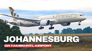 🇿🇦✈️ AFRICA'S BUSIEST AVIATION HUB! Amazing Plane Spotting at Johannesburg Airport (JNB/FAOR)