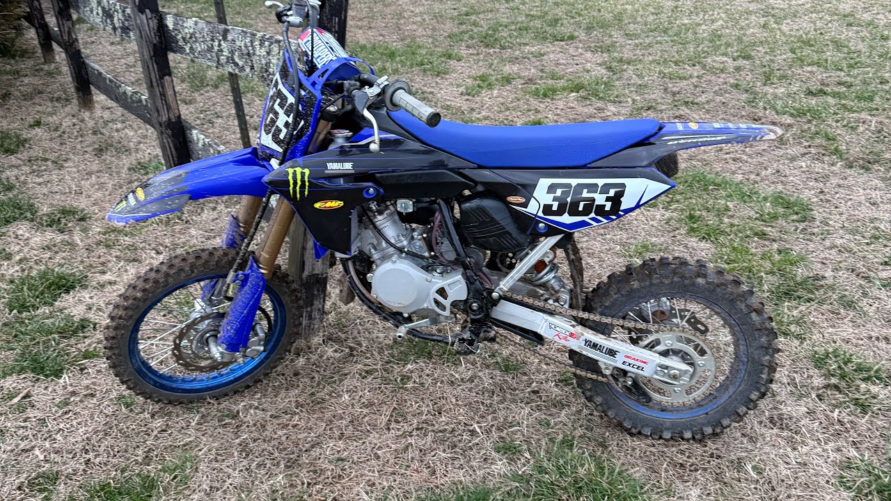 Taking a ride on the dirtbike