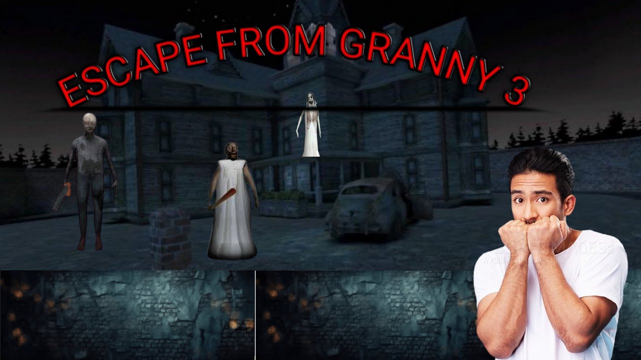 Granny 3 ! ESCAPE FROM GRANNY HAUNTD HOUSE ! HOW TO ESCAPE ?