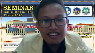 SEMINAR HASIL KKL TEMATIK PRODI GEOGRAFI TAHUN 2020 "PEMETAAN 3D BANGUNAN UNP MENUJU SMART CAMPUS" screenshot 4