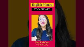 English Mantra Vocabulary