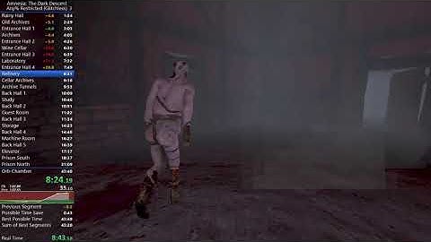 Amnesia: The Dark Descent Any% Glitchless Speedrun in 43:30