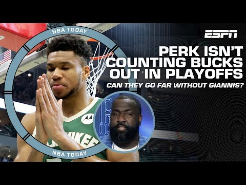 Perk REFUSES to count the Bucks out in series vs. Pacers while Giannis is out 👀 