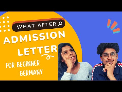 Vlog-17 THINGS TO DO AFTER GETTING AN OFFER LETTER TO GERMANY | ADMISSION TO GERMANY| STEPS TO KNOW