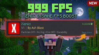 XENIC FPS BOOST FOR MCPE 1.26  | NO LAG AND FPS BOOST 