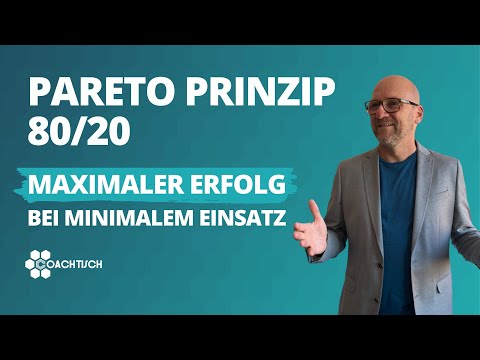 Βίντεο: Πώς να χρησιμοποιήσετε την αρχή Pareto για την επίτευξη στόχων