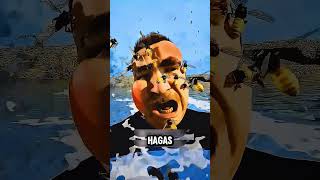 Si un enjambre de ABEJAS te persigue NUNCA te lances al agua 🐝😱