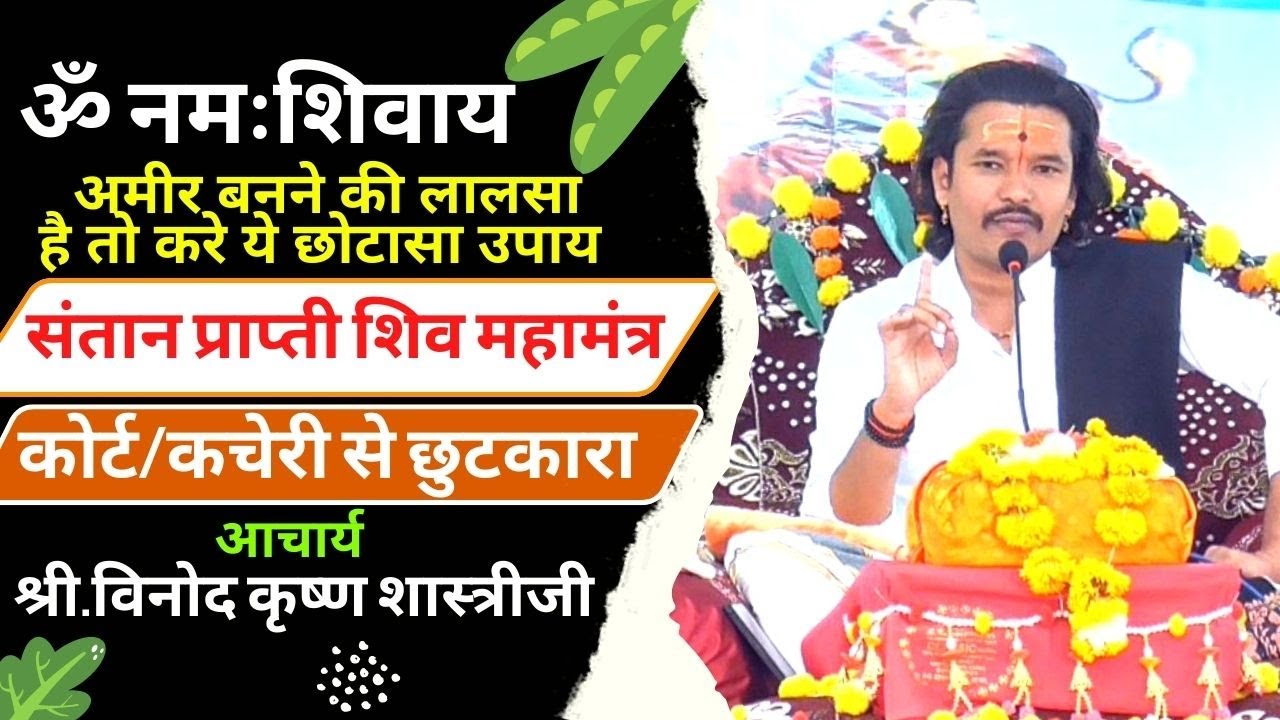 धन प्राप्ती !! पुत्र प्राप्ती के लिये उपाय !! ॐ नमःशिवाय मंत्र से क्या लाभ होते है !!