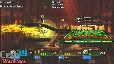 Kung Fu Panda Showdown of Legendary Legends | Cemu Android v0.2 | Poco X3 Pro