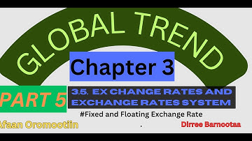 Global Trend Chapter 3 Part 5: Fixed and Floating Exchange Rate system[ Afaan Oromootiin]