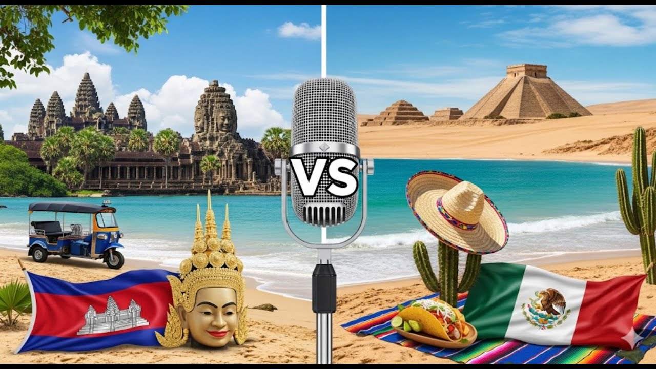 Cambodia vs. Mexico: The Ancient Kingdoms' Modern Battle