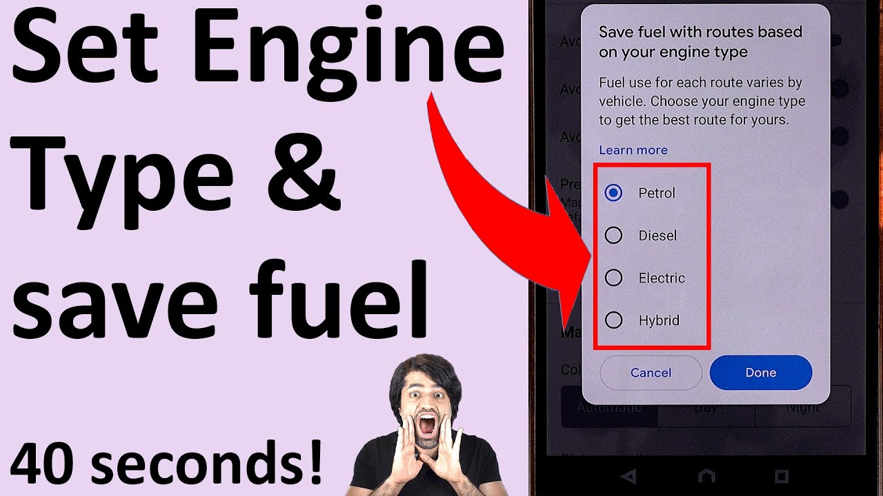 Google Maps Set Engine Type - YouTube