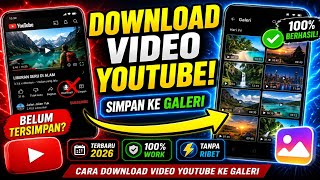 How to Download YouTube Videos (Latest Method) - How to Save Videos from YouTube to Gallery