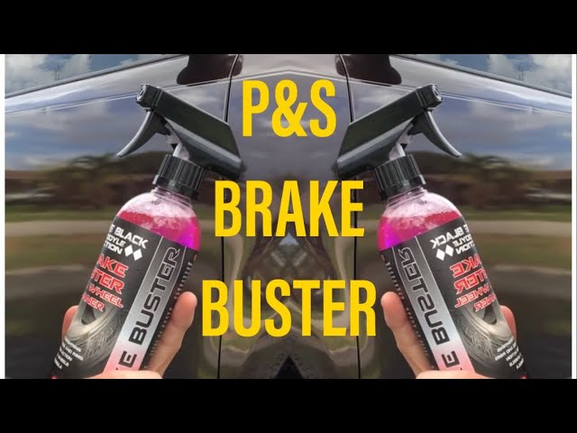 P&S Brake Buster Review! #asmr #psbrakebuster #brakebuster #DIYDetail