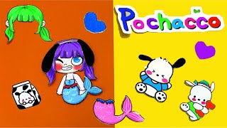 [papertoys] Decorate sticker Pochacco so cute ASMR ~ Unbox ~ Relax #asmr #sanrio #sticker #pochacco