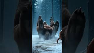 3 A muscular hominid warrior with cautious eyes, face #movie #earlyhumans #prehistorichumans