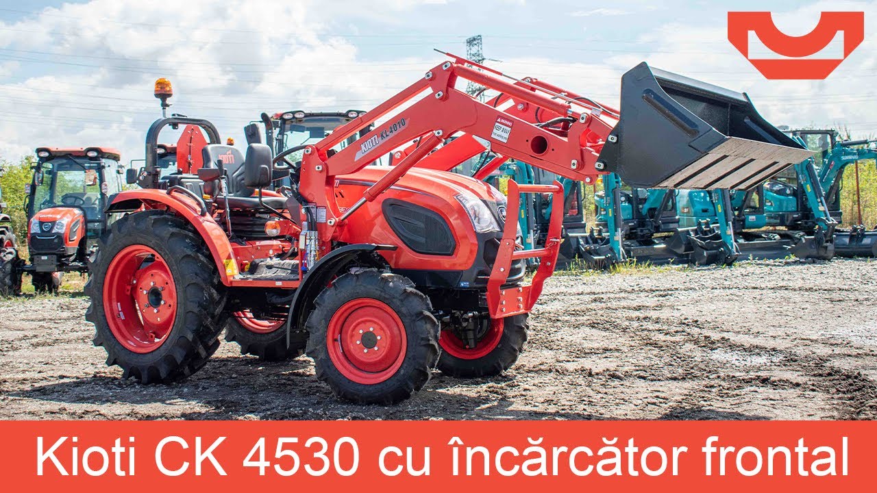 Tractor nou Kioti CK 4530 cu încărcător frontal