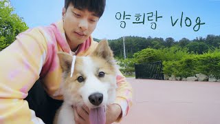 I came out for a walk with Sung Hoon Oppa!! Vlog with Yanghee