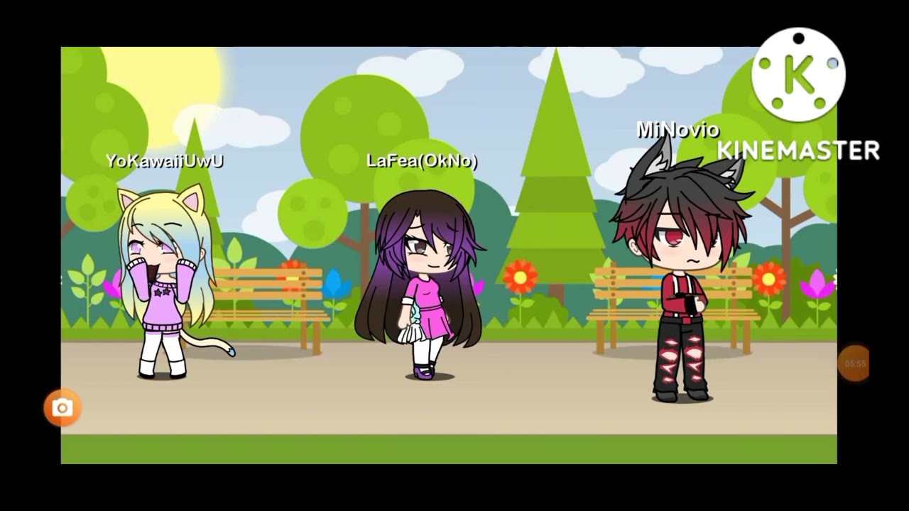 Nadie:La niña de 8 años q se cree Kawaii y con novio