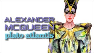 Download lagu Futuristic Lady Gaga/ Alexander McQueen's Plato Atlantis Tutorial: Fashion  Illustration
