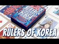 The Beauty Of Korea In Watercolor With Rulers Of Korea Playing Cards!