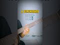 a diminished guitar progression you need to memorize