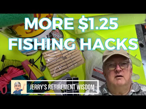 MORE $1.25 FISHING HACKS !