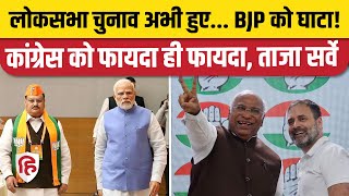 Lok Sabha Election Survey: आज हुए चुनाव तो BJP को नुकसान तो Congress को फायदा