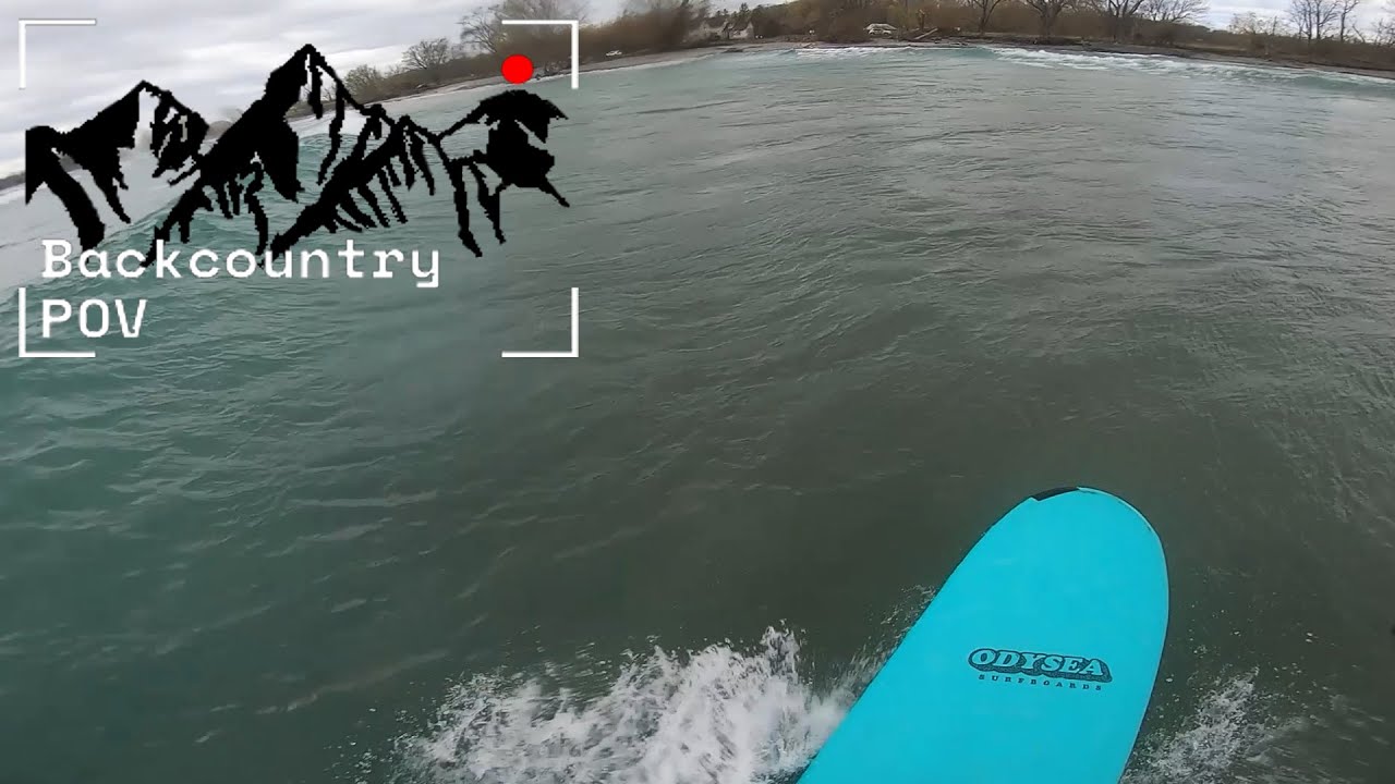 DREAMY Lake Ontario Surf Session (Sandbanks Provincial Park) YouTube