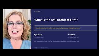 THINK Strategically: Stop Solving the Wrong Problem.